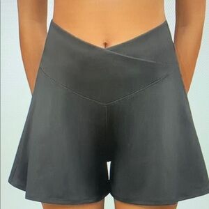 Women's Athletic Shorts in Black